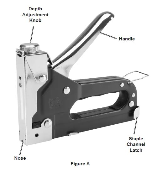 FastenPro 62992 Three-Way Tacker Staple Gun Kit-1