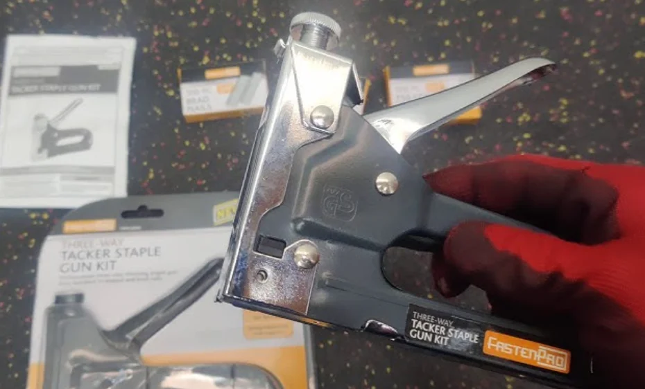 FastenPro 62992 Three-Way Tacker Staple Gun Kit User Guide