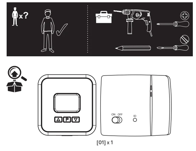 Flomasta TDW230 Programmable Digital Thermostat User Guide 1