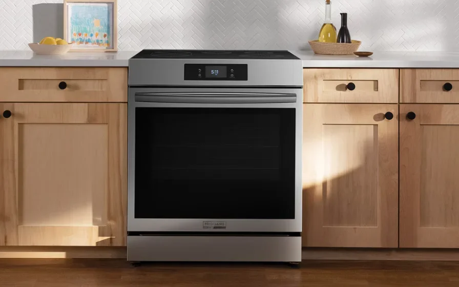 Frigidaire 30-inches Front Control Induction Range-featured