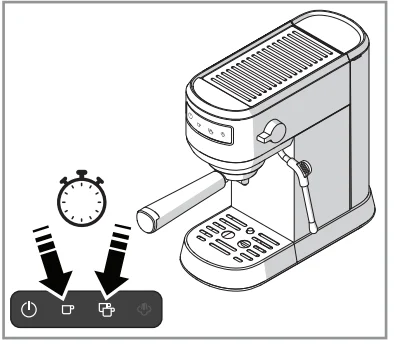 Frigidaire FREM100SS Steam Espresso Maker 19'