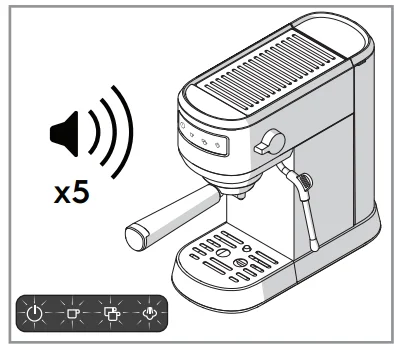 Frigidaire FREM100SS Steam Espresso Maker 23