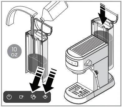 Frigidaire FREM100SS Steam Espresso Maker 24