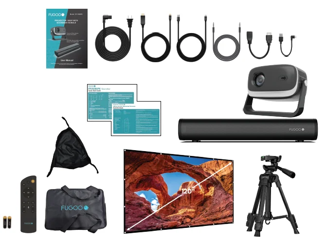 Fugoo FPJ1080PS Projector-Soundbar 1