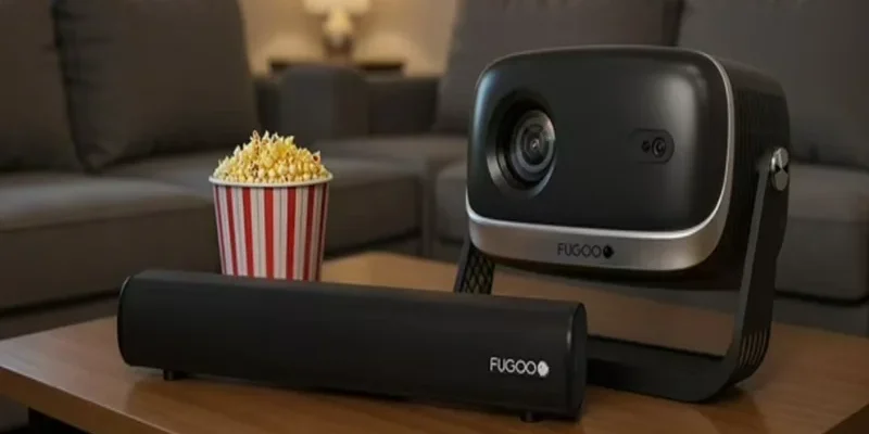 Fugoo FPJ1080PS Projector-Soundbar feat