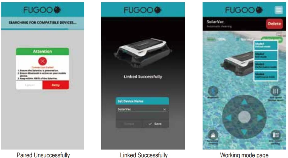 Fugoo SolarVac FSV100 Pool Cleaning Robot User Manual 14