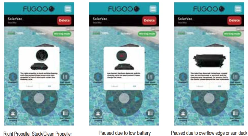 Fugoo SolarVac FSV100 Pool Cleaning Robot User Manual 20