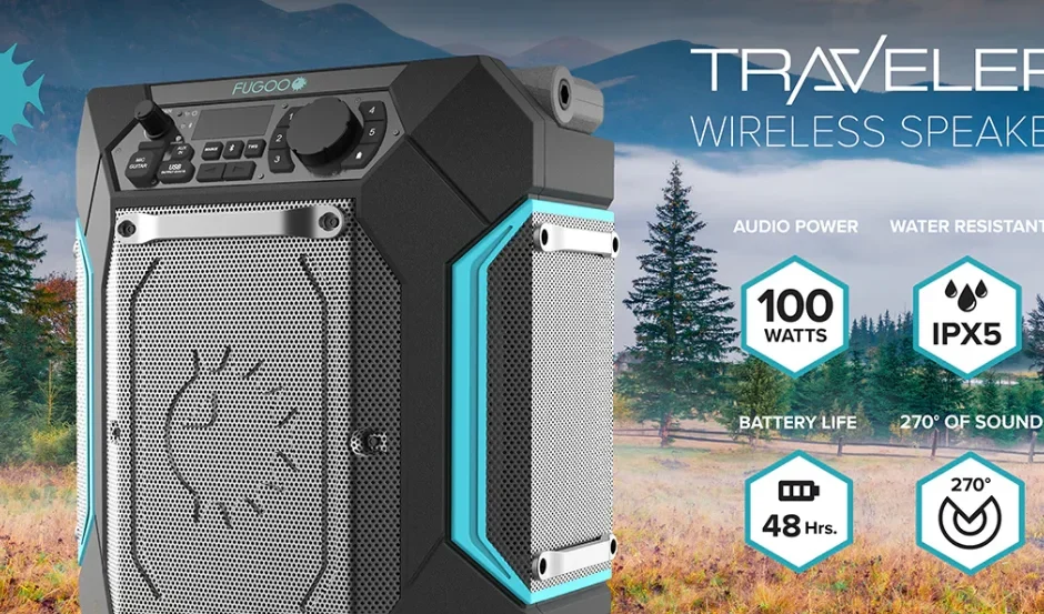 Fugoo Traveler FETRKSO1 Bluetooth Speaker- fi