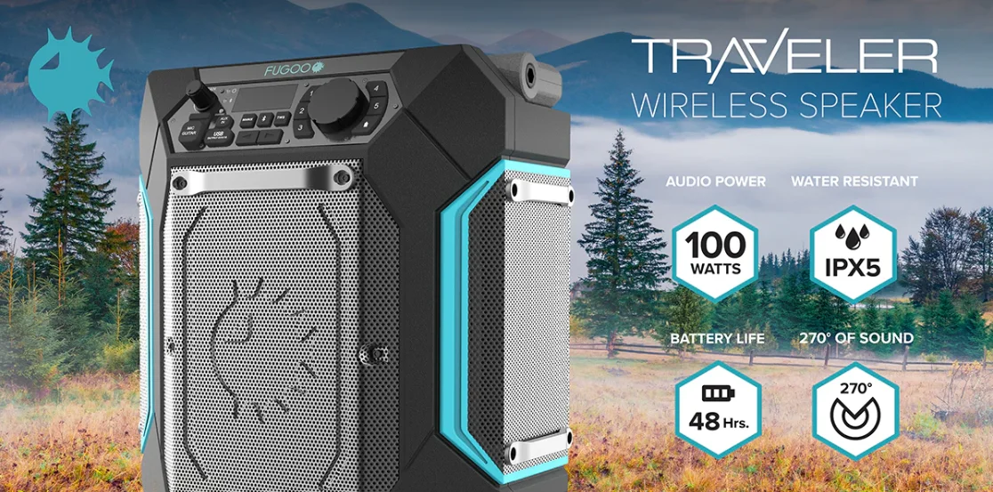 Fugoo Traveler FETRKSO1 Bluetooth Speaker User Manual