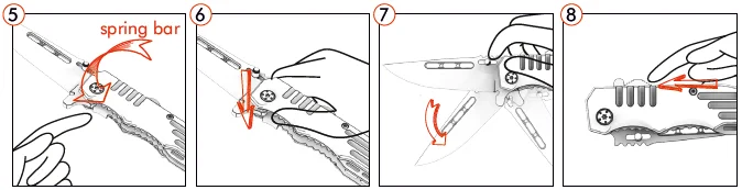 Grand Way Knives GW 6681 Spring Assisted Knife User Guide Grand Way Knives GW 6681 Spring Assisted Knife-4