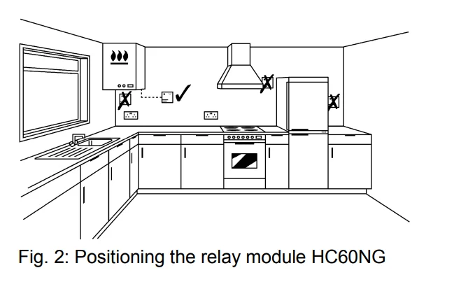 Honeywell HCW80 Y6630D Wireless Thermostat-2