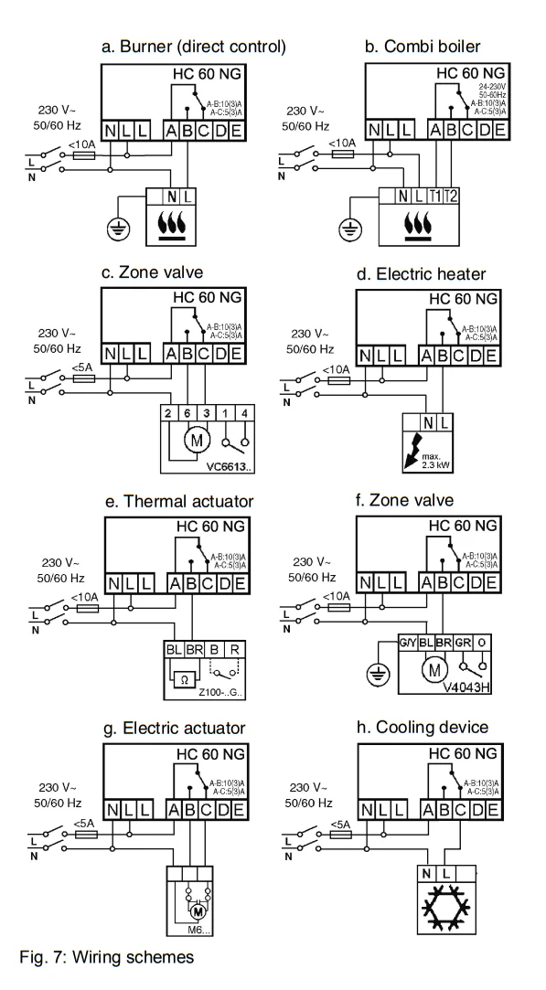 Honeywell HCW80 Y6630D Wireless Thermostat-7