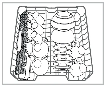 Indesit DIF 04B1 Full-Size Dishwasher User Guide 10