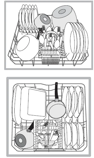 Indesit DIF 04B1 Full-Size Dishwasher User Guide 7