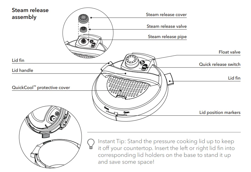 Instant Pot Pro 8-Quart 10-in-1 Pressure Cooker- 1