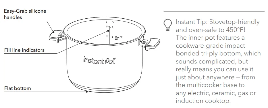 Instant Pot Pro 8-Quart 10-in-1 Pressure Cooker- 3