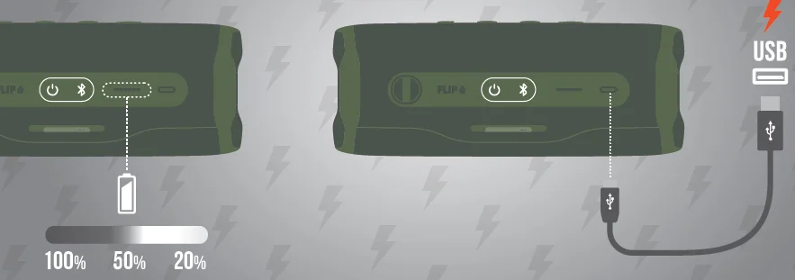 JBL Flip 6 Portable Bluetooth Speaker User Guide JBL Flip 6 Portable Bluetooth Speaker-6