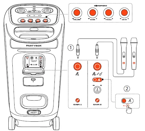 JBL PartyBox Stage 320-10