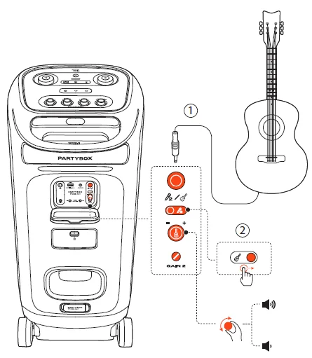JBL PartyBox Stage 320-11