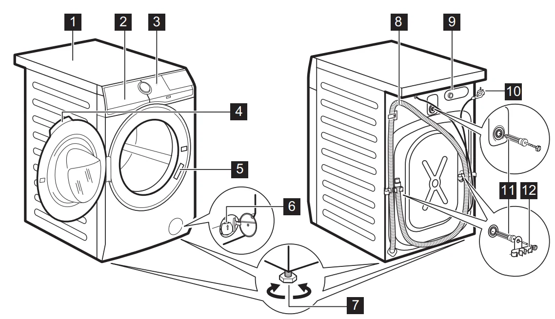 John Lewis JLWD1614 Freestanding Washer Dryer User Guide John Lewis JLWD1614 Washer Dryer-16