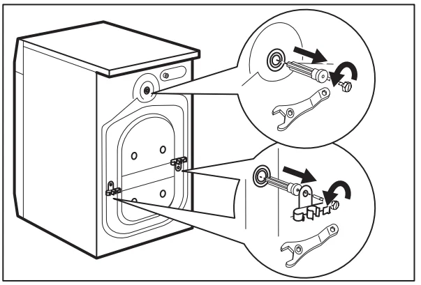 John Lewis JLWD1614 Freestanding Washer Dryer User Guide John Lewis JLWD1614 Washer Dryer-7