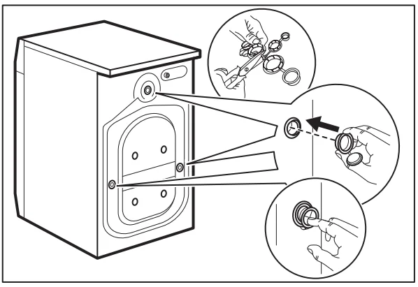 John Lewis JLWD1614 Freestanding Washer Dryer User Guide John Lewis JLWD1614 Washer Dryer-8