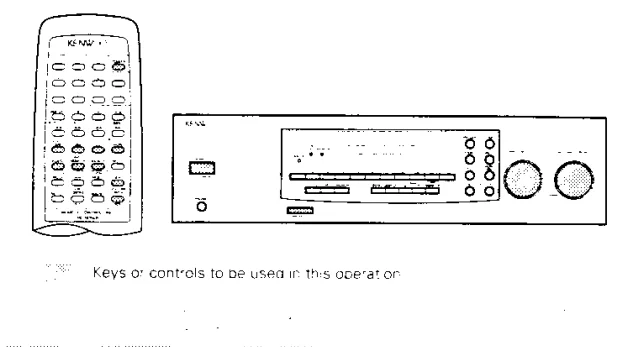 Kenwood 105VR AV Solid State Amp Receiver User Manual 18