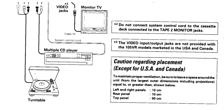 Kenwood 105VR AV Solid State Amp Receiver User Manual 3