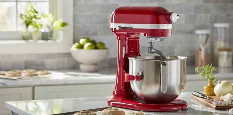 KitchenAid 7 Quart Bowl-Lift Stand Mixer feat