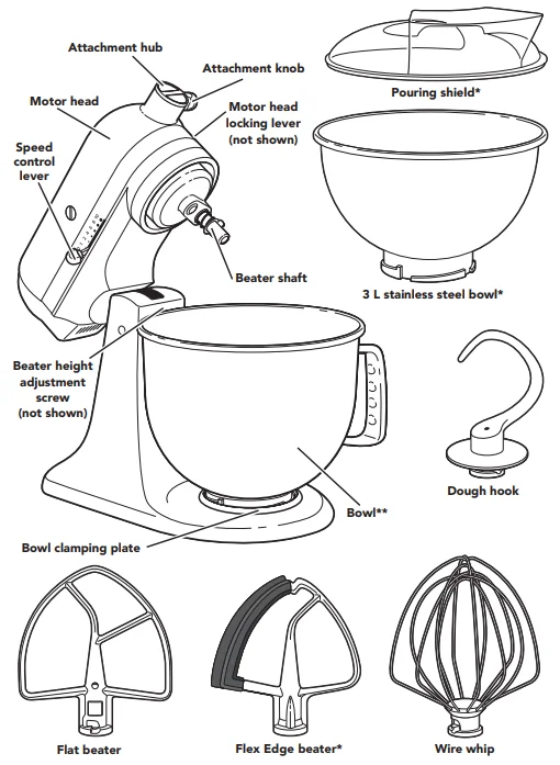 KitchenAid Artisan Stand Mixers 1