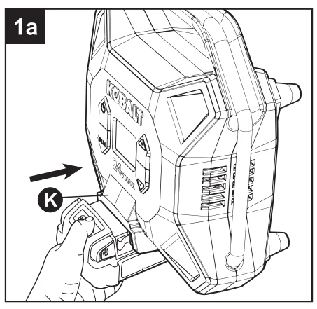 Kobalt K24HP 24-Volt Cordless High Pressure Inflator-5