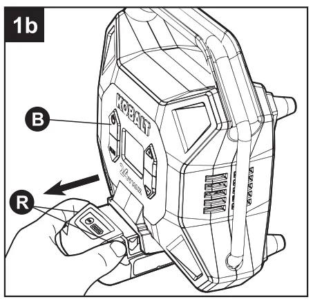 Kobalt K24HP 24-Volt Cordless High Pressure Inflator-6
