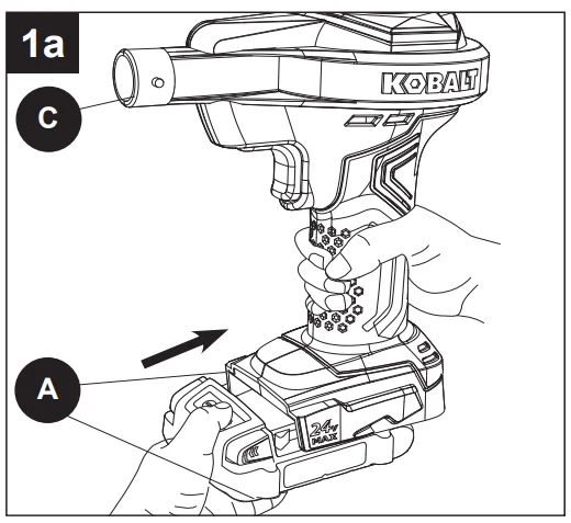 Kobalt KHV24 Cordless High Volume 24-volt Air Inflator-6