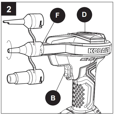 Kobalt KHV24 Cordless High Volume 24-volt Air Inflator-8