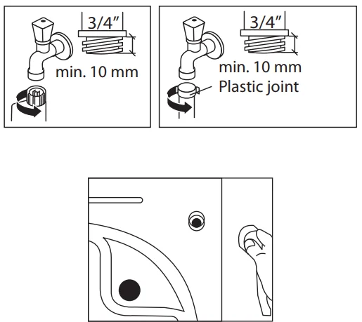 Logik L712WM13 Front-Loading Washing Machine Instruction Manual 6