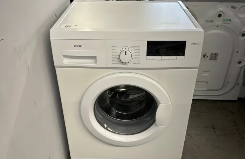 Logik L712WM13 Front-Loading Washing Machine Instruction Manual feat