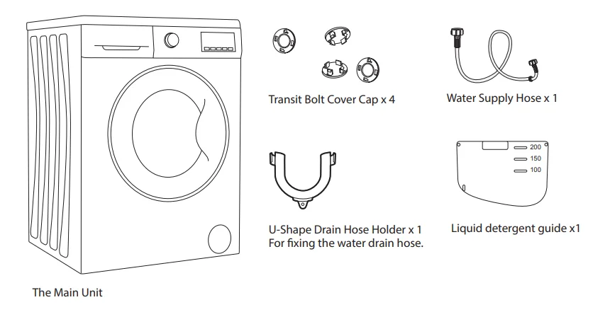 Logik L712WM20 1200-Spin Washing Machine User Guide 1