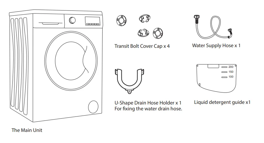 Logik L814WM20 8kg Washing Machine User Guide Logik L814WM20 8kg Washing Machine User Guide 1