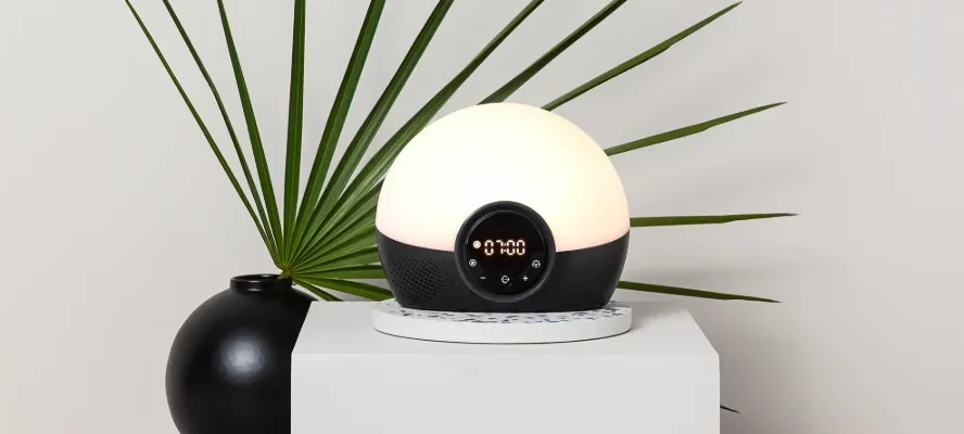 Lumie Bodyclock Glow 150 Wake-up Light SAD Alarm feat