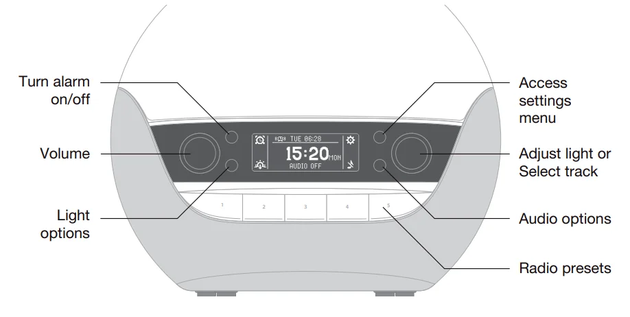 Lumie Bodyclock Luxe 700FM-4