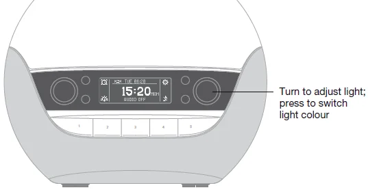 Lumie Bodyclock Luxe 750DAB Wake-Up Light-7