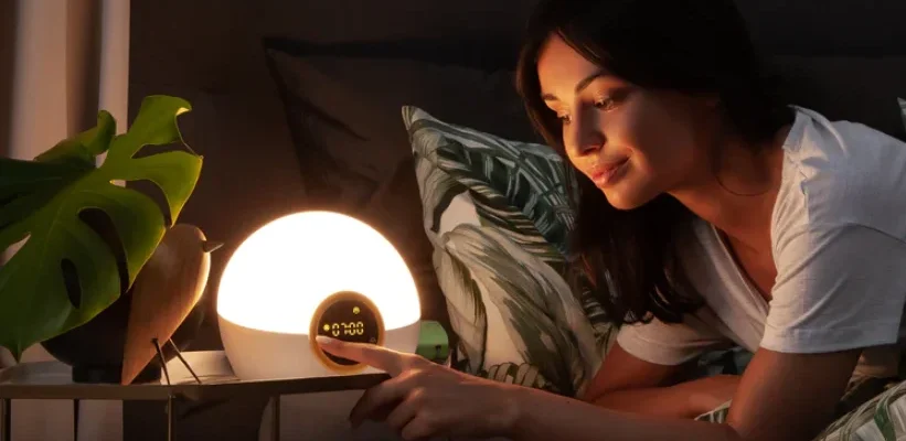 Lumie Bodyclock Rise 100 Alarm Clock feat