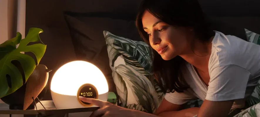 Lumie Bodyclock Spark 100 SAD Wake-up Light Alarm- fi