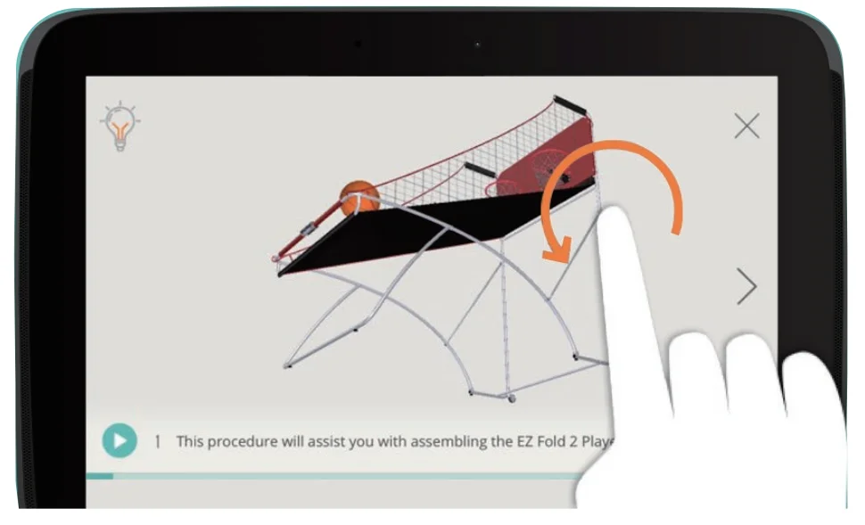 MD Sports 1658128 Arcade Basketball Game 1