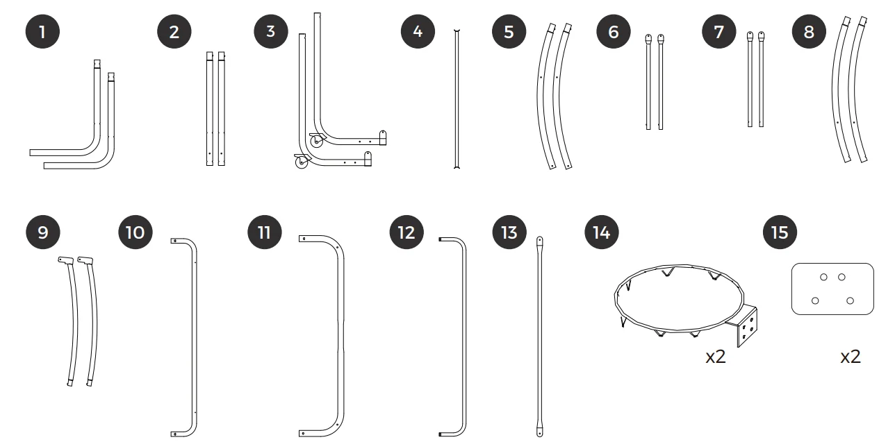 MD Sports 1658128 Arcade Basketball Game 15