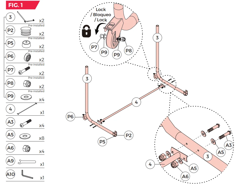MD Sports 1658128 Arcade Basketball Game 17