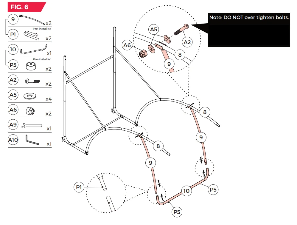 MD Sports 1658128 Arcade Basketball Game 22