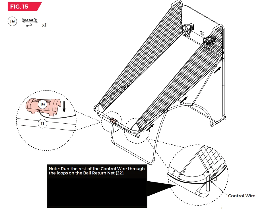 MD Sports 1658128 Arcade Basketball Game 33