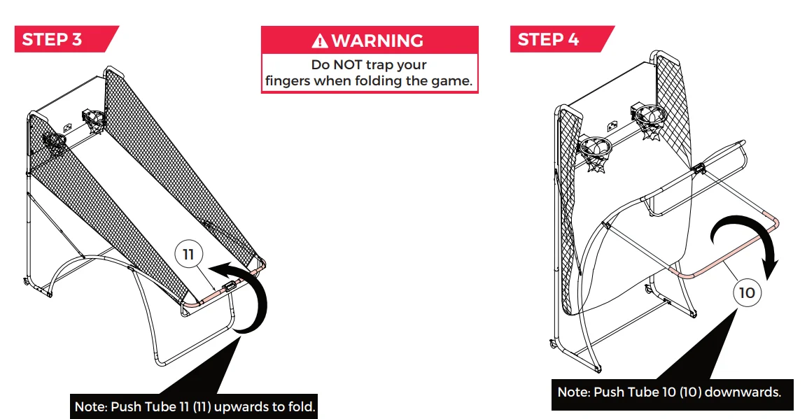 MD Sports 1658128 Arcade Basketball Game 36