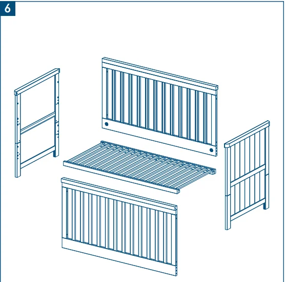 Mothercare Lulworth Cot Bed User Guide 18